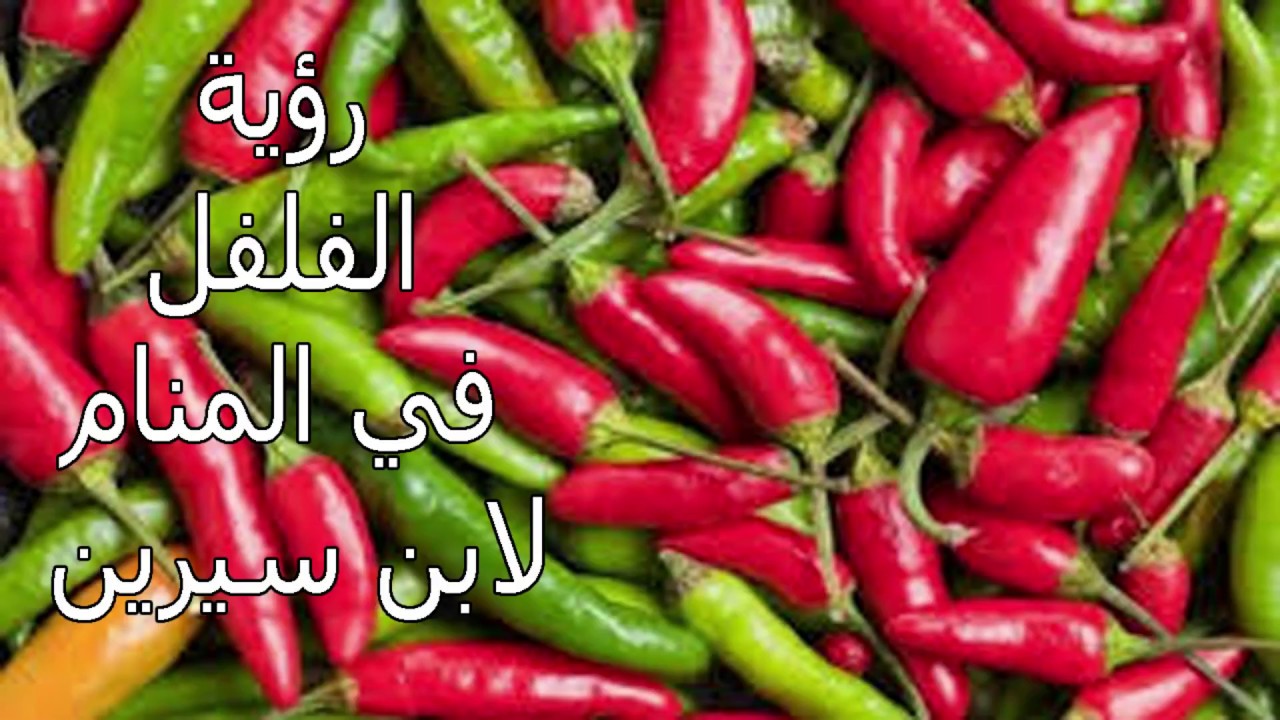 تفسير حلم الفلفل الاخضر - محتوى تفسير الاحلام عندنا وبس