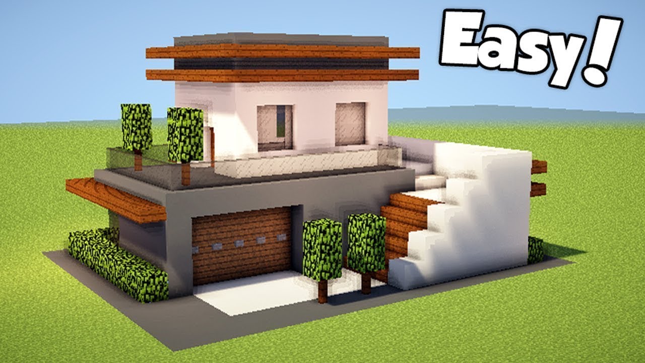 Minecraft Simple House Wallpaper page of 1 - images free download - Minecraft Simple Hill Houses